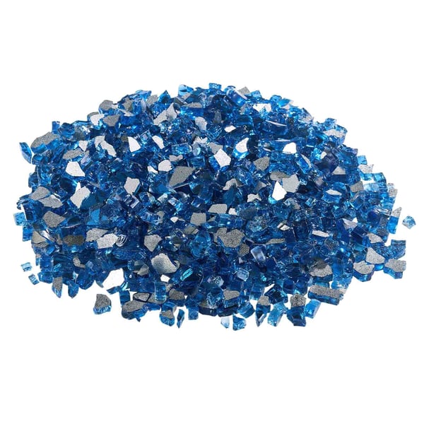 Ildglas, 12,7 mm, Pacific Blue, Hærdet glas
