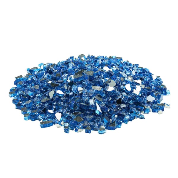 Ildglas, 12,7 mm, Pacific Blue, Hærdet glas