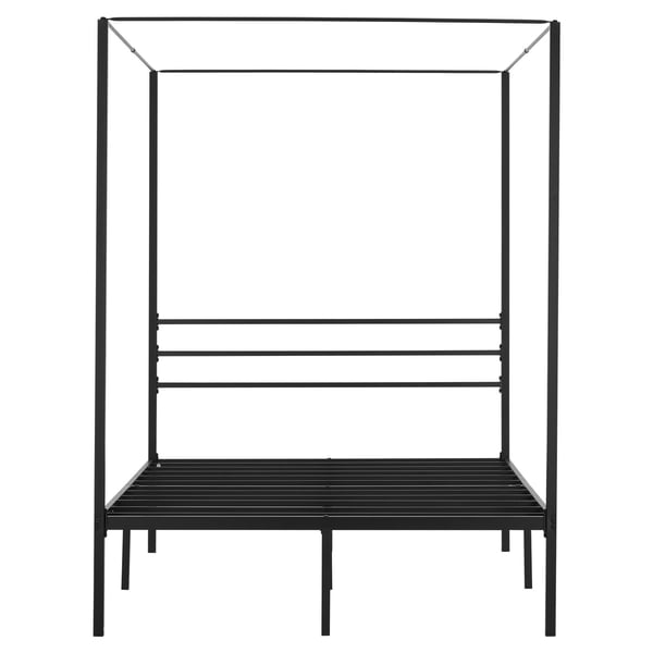 Himmelsengestel, 196,5x137x183 cm, Sort, Metal