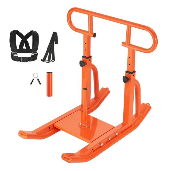 Viktsläde, 90x73,8x84,2 cm, Orange, Stål