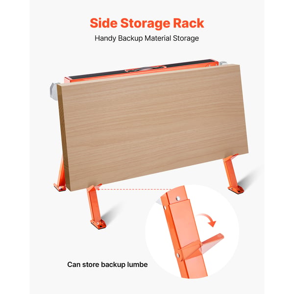 Bukkehest, Sammenklappelig Bukkehest i Metal 108,5x55x73 cm, 2 stk., Ekstra Robust