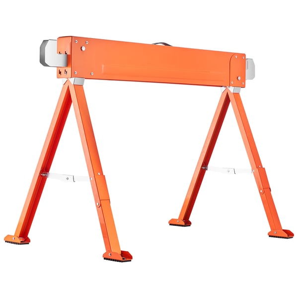 Bukkehest, Sammenklappelig Bukkehest i Metal 108,5x55x73 cm, 2 stk., Ekstra Robust
