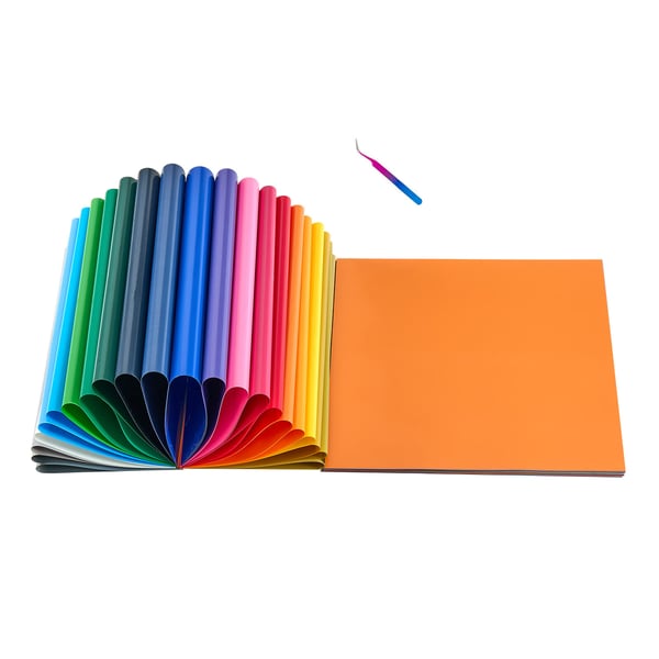 Varmeoverførselsvinyl 304,8x304,8 mm Multifarvet, PVC-ark