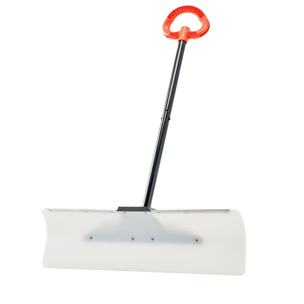 Snerydningsskovl, 76,2x22 cm, HDPE plastblad, metalkant, ergonomisk greb