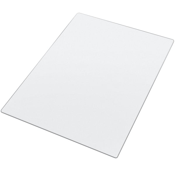 Stolunderlag, 76,5x121,5 cm, Transparent, PVC