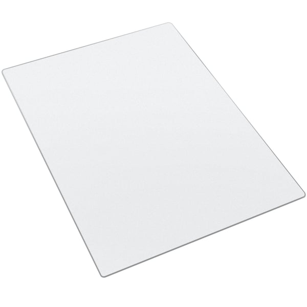 Stolunderlag, 76,5x121,5 cm, Transparent, PVC