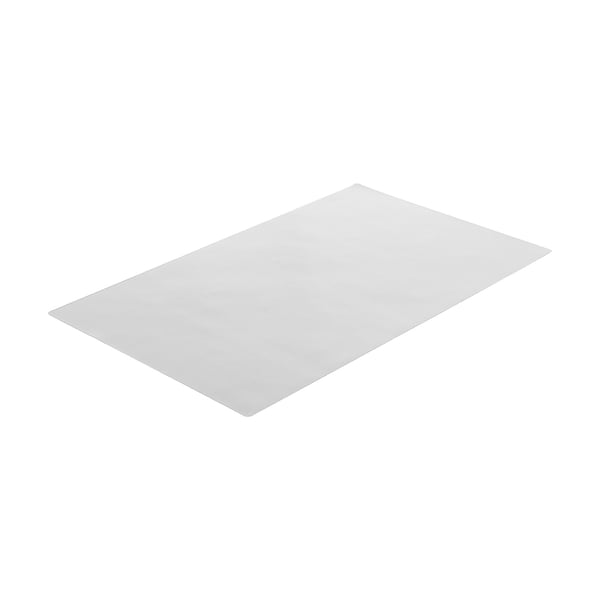 Stolunderlag, 76,5x121,5 cm, Transparent, PVC