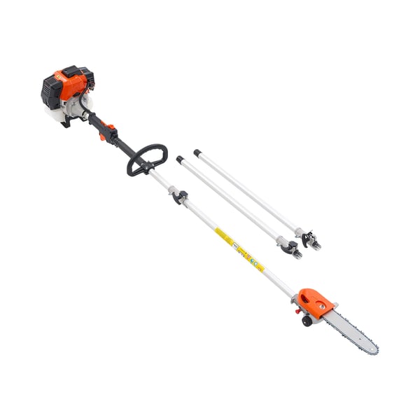 Gas stangsav, 25.4 cm skærestang, 2.1x3.6 m teleskopisk, ledningsfri, beskæringsværktøj