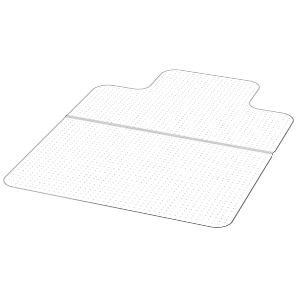 Stolmatta 91,5x122,5 cm Transparent Plast Halkfri Golvskydd Stolmatta 91,5x122,5 cm Transparent Plast Halkfri Golvskydd