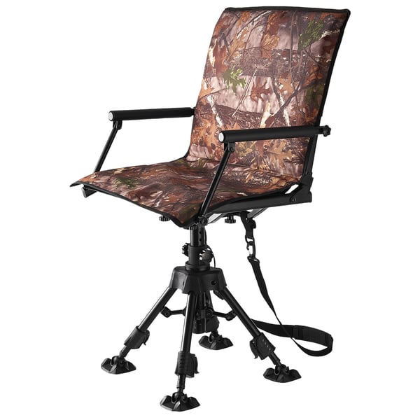 Jagtstol, 57x50x108 cm, Justerbar, Stål, Sammenklappelig