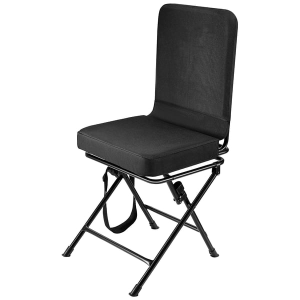 Jagtstol, 40x50x91 cm, Sammenklappeligt stålstel, Justerbar rem