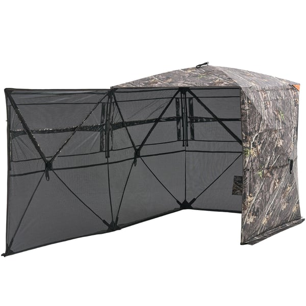 Jagt skjul, 148x148x170 cm, Camouflage, Vandtæt stof