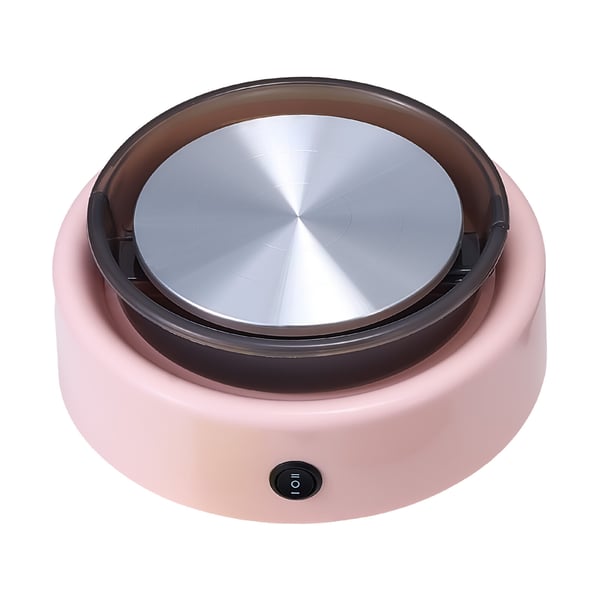 Drejskiva, 15,8 cm skivtallrik, justerbar hastighet, rosa, elektrisk