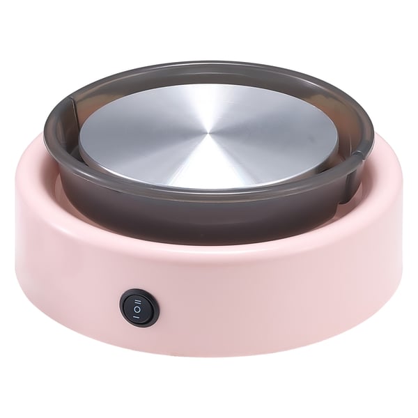 Drejskiva, 15,8 cm skivtallrik, justerbar hastighet, rosa, elektrisk