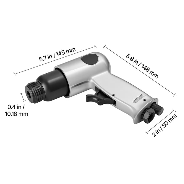 Luftdriven hammare, 145x148x50 mm, Pneumatiskt verktyg