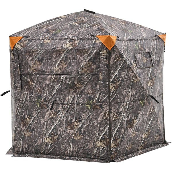 Jagt skjul, 215x215x200 cm, Camouflage, Vandtæt stof