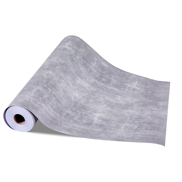 Tapet, 40x1500 cm, Mørkegrå, Vinyl Tapet, 40x1500 cm, Mørkegrå, Vinyl