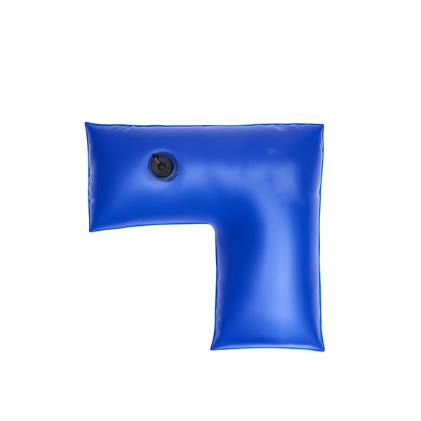 Pool Cover Vandpose Sæt, 6-pak 240x20 cm og 4 hjørnerør, PVC
