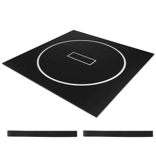 Painimatto, 3x3x0,03 m, musta, vedenpitävä PVC Painimatto, 3x3x0,03 m, musta, vedenpitävä PVC