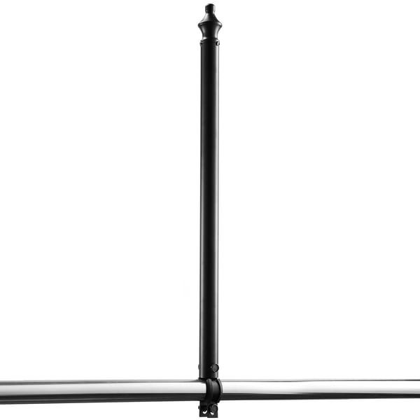 Hegnforlænger, 9-pak, 32x45x695 mm, galvaniseret stål