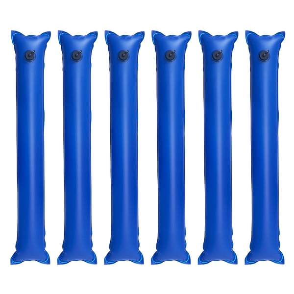 Pool Cover Vandposer, 6-pak 122x22 cm, Blå, PVC