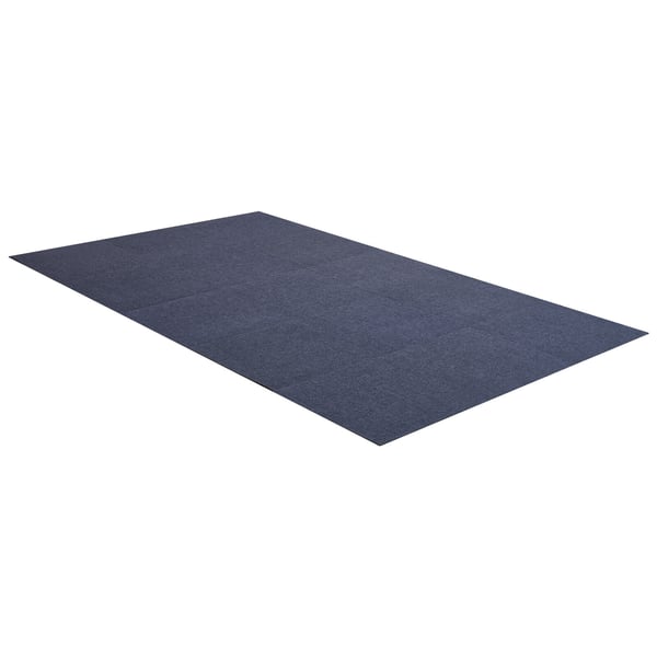 Mattolevyt, 61x61x0,5 cm, harmaa, itseliimautuva lattia