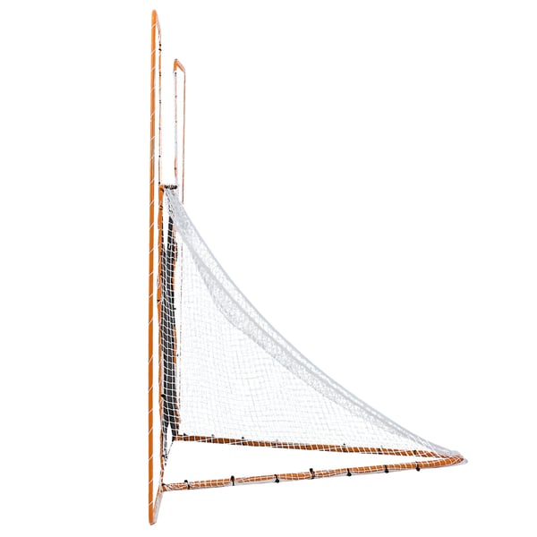 Lacrosse-mål, 366x274 cm, Orange, Stålramme Træningsudstyr