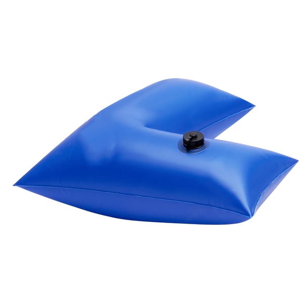 Uima-altaan peitteen vesiputket, 570x565 mm, sininen, vahva PVC