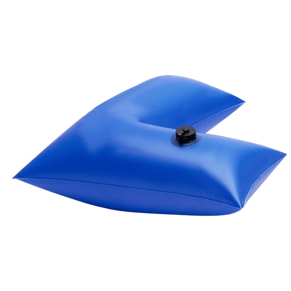 Uima-altaan peitteen vesiputket, 570x565 mm, sininen, vahva PVC