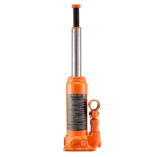 Hydraulisk donkraft, 185x105x185 mm, orange, kraftig model