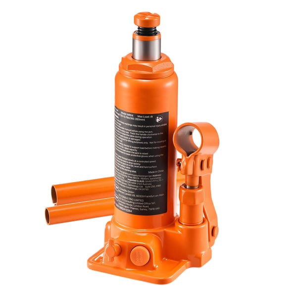 Hydraulisk donkraft, 185x105x185 mm, orange, kraftig model