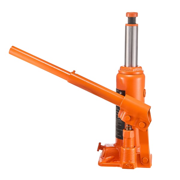 Hydraulisk donkraft, 185x105x185 mm, orange, kraftig model