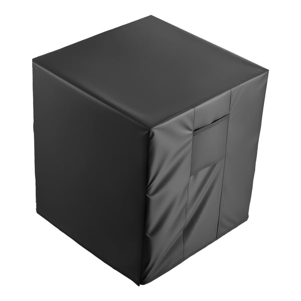 Ilmastointilaitteen suojus, 81.2x81.2x91.4 cm, musta, vedenpitävä polyesterikangas Ilmastointilaitteen suojus, 81.2x81.2x91.4 cm, musta, vedenpitävä polyesterikangas