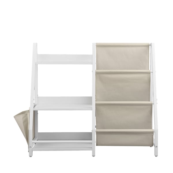 Barnbokhylla och leksaksförvaring, 85x30x75,5 cm, Förvaring