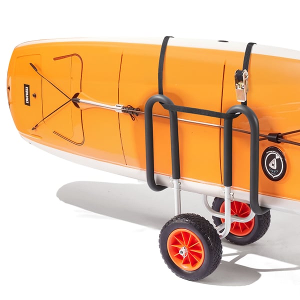 Kajakvagn, 52x50x68 cm, Paddleboard-vagn, Aluminium, Transport
