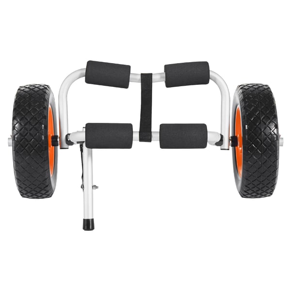 Kajakvogn, Sammenklappelig Trolley 62x35x32,5 cm, 25,4 cm hjul, Aluminium