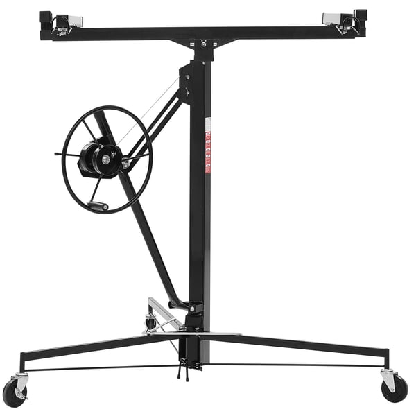Gipspladeløfter 3353 mm Heavy-Duty 68 kg 1530x1530x1450 mm Sort Stål
