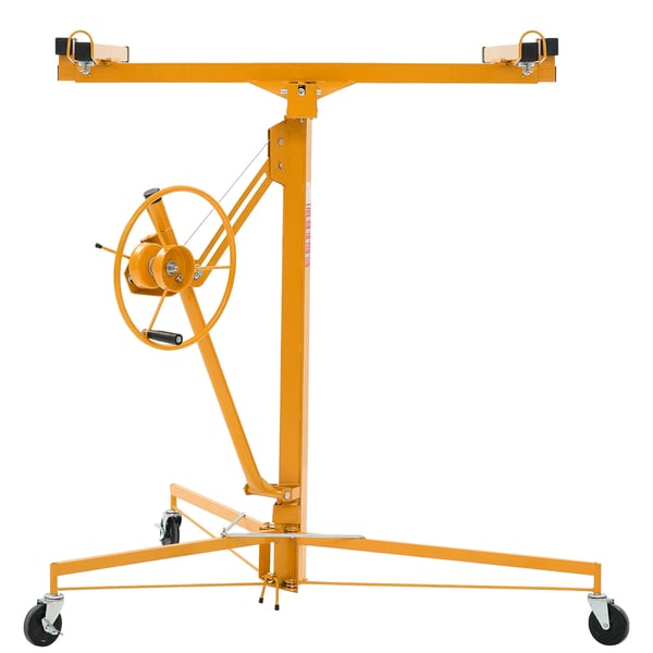 Kipsilevynostin 3353 mm, raskas käyttö, 68 kg, säädettävä teleskooppivarsi, keltainen