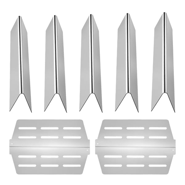 Flavorizer-tangot ja lämpösuojat, 44,6x5,8x6 cm, ruostumaton teräs Flavorizer-tangot ja lämpösuojat, 44,6x5,8x6 cm, ruostumaton teräs