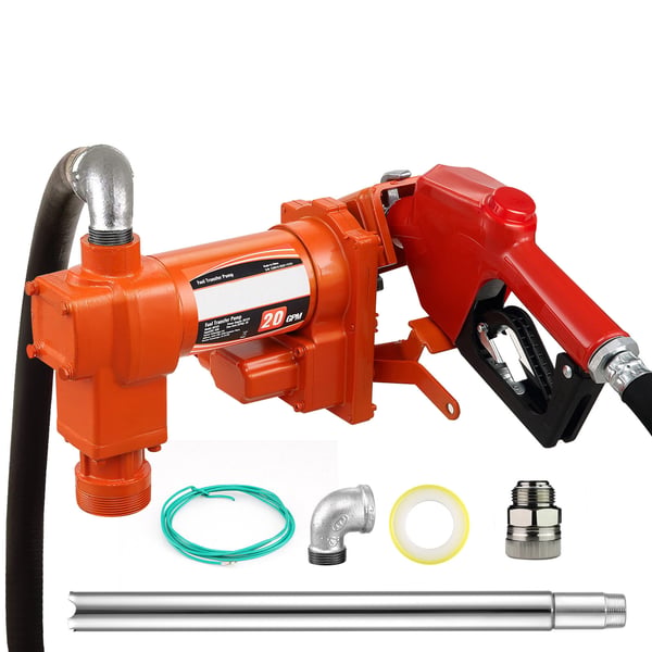 Polttoaineen siirtopumppu 33x22,5x24,5 cm, automaattisuutin, valurauta