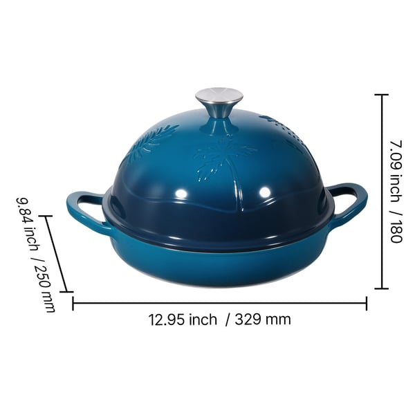 Dutch Oven 32,9x25x18 cm Emaljeret Støbejern