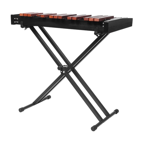 Glockenspiel xylofon, 32 toner, 32x95 cm, brun, træslaginstrument