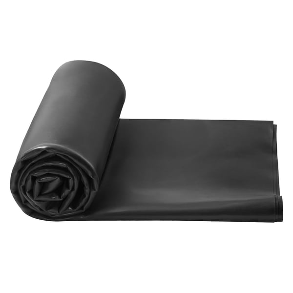 Rulltak 457.2x914.4 cm Svart EPDM-gummi