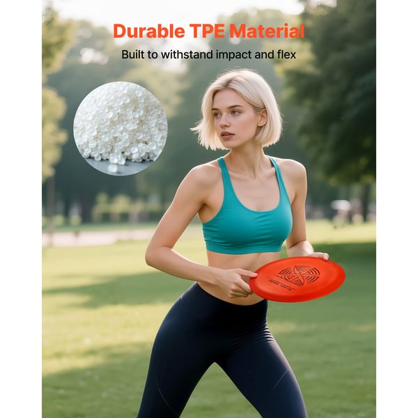 Frisbeegolfsetti, 6-osainen aloituspakkaus laukulla, 21.3x2.1 cm, ulkokäyttöön