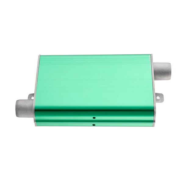 Dieselvärmare ljuddämpare, 200x103x40 mm, aluminiumlegering