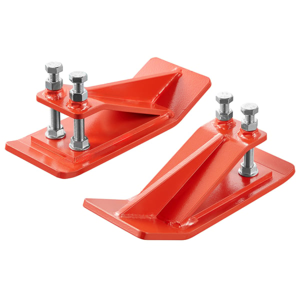 Traktor skovlbeskytter, 32,5x11,5x8,5 cm, orange, stål