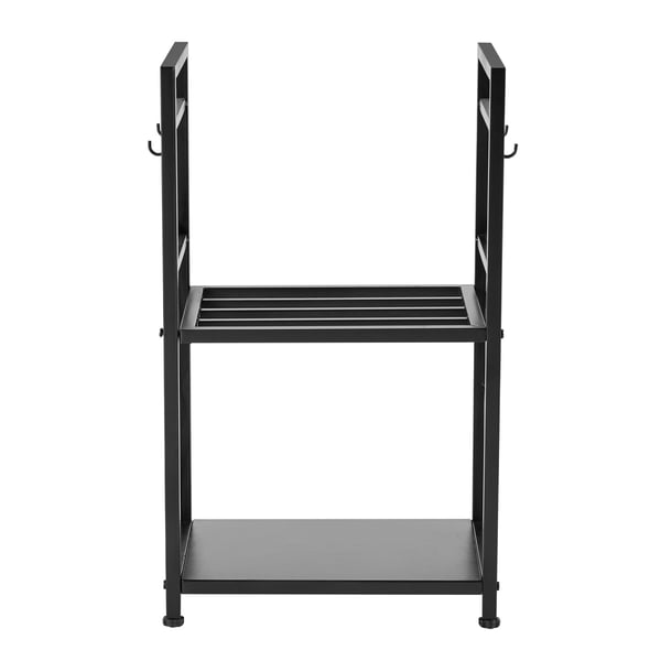 Brændestativ, 45.5x33x76.5 cm, Sort, Smedejern, Opbevaring