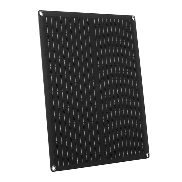 Aurinkopaneeli akkulaturi, 30W 12V, 46x39,5x2,5 cm, musta, vedenpitävä