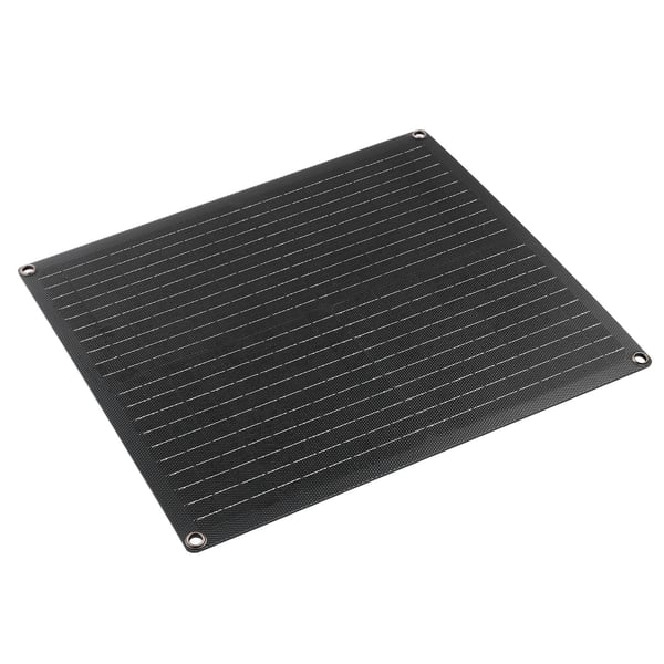 Aurinkopaneeli akkulaturi, 30W 12V, 46x39,5x2,5 cm, musta, vedenpitävä