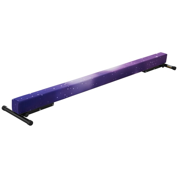 Gymnastik Balancebom, 245x43x18 cm, Galaxy, Justerbar Højde
